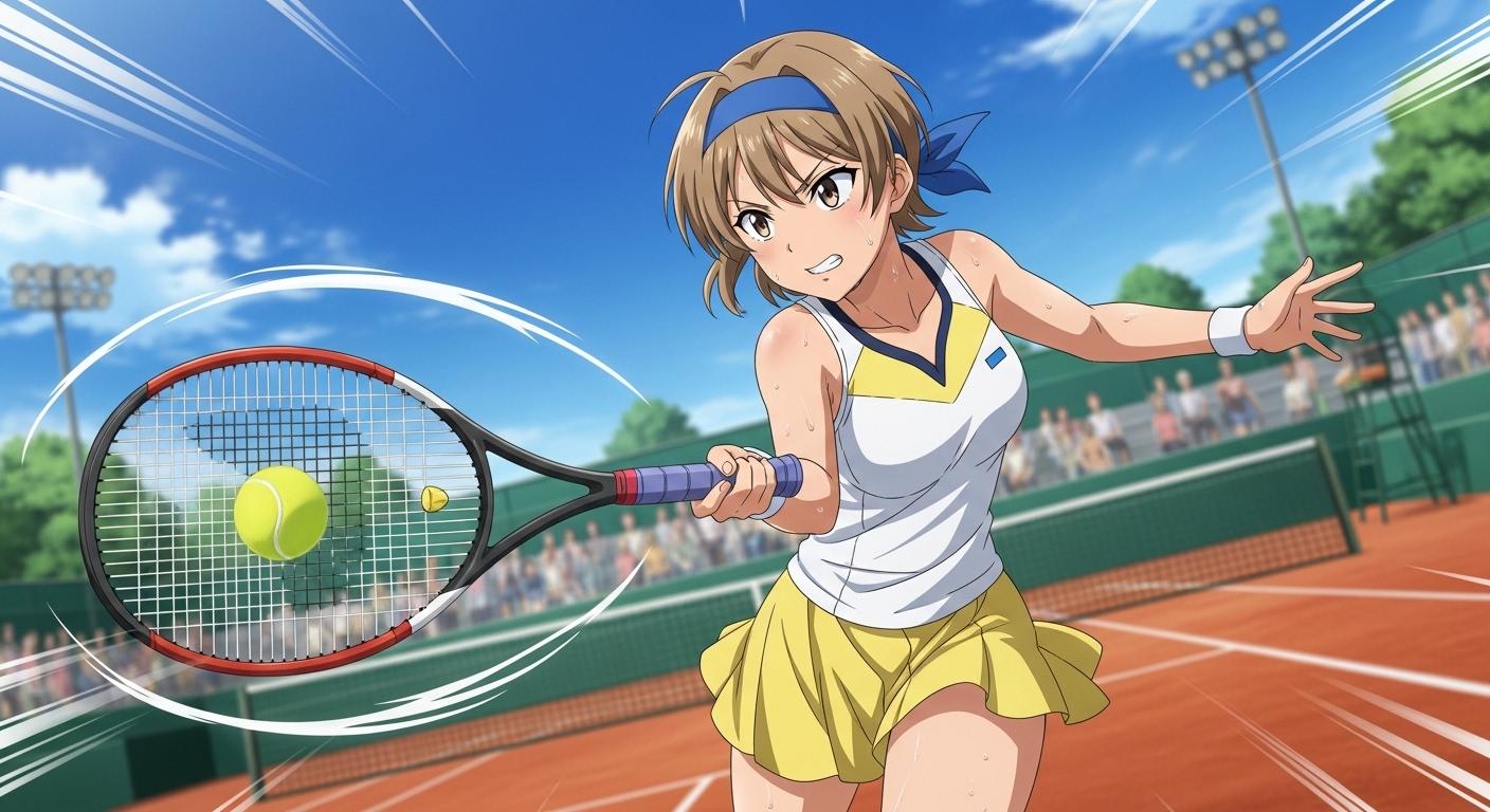melhores animes de jogar tenis