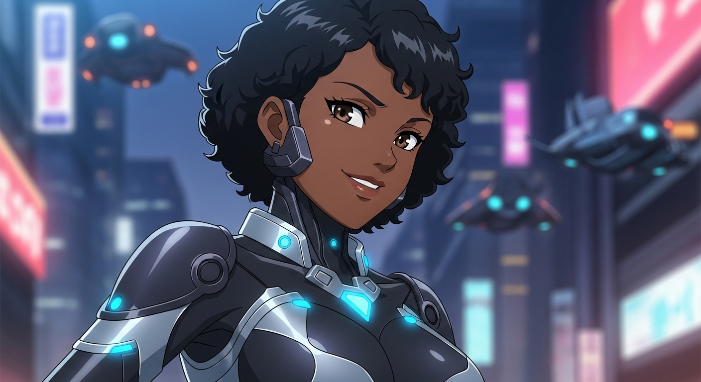 melhores personagens de anime negros