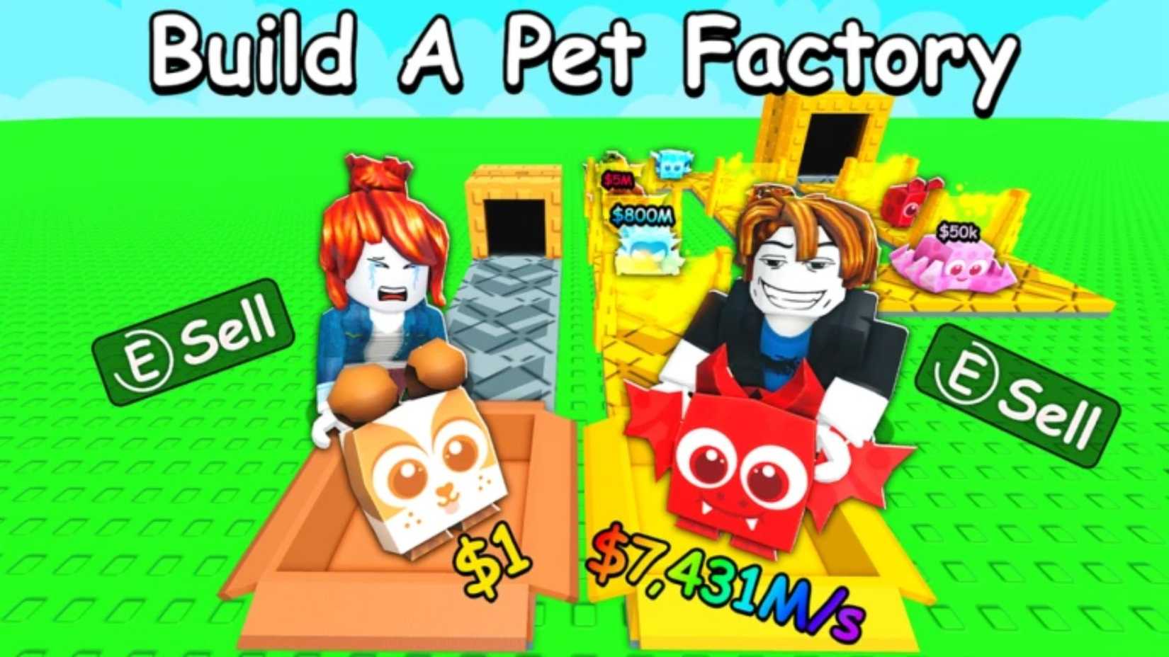 Roblox: códigos de Build A Pet Factory entregam cash, gemas e rebirths de graça - Imagem do artigo original