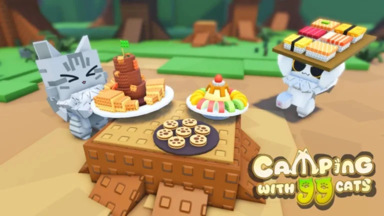 Códigos Camping with 99 Cats no Roblox: como resgatar dinheiro grátis e acelerar seu acampamento felino