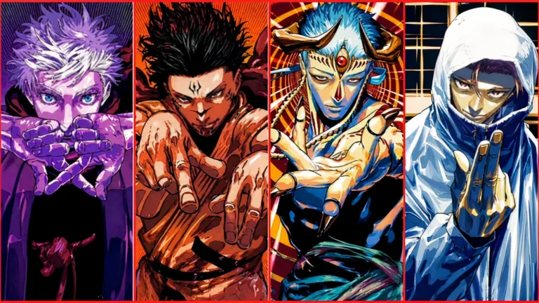 Os maiores poderes e guerreiros de Jujutsu Kaisen ao longo das eras
