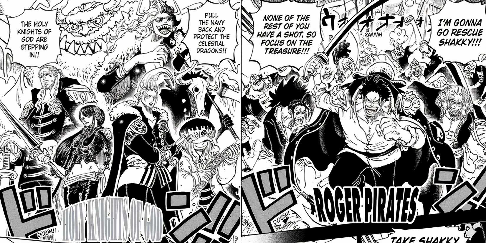 Conheça os Cavaleiros Sagrados de One Piece e seus possíveis confrontos