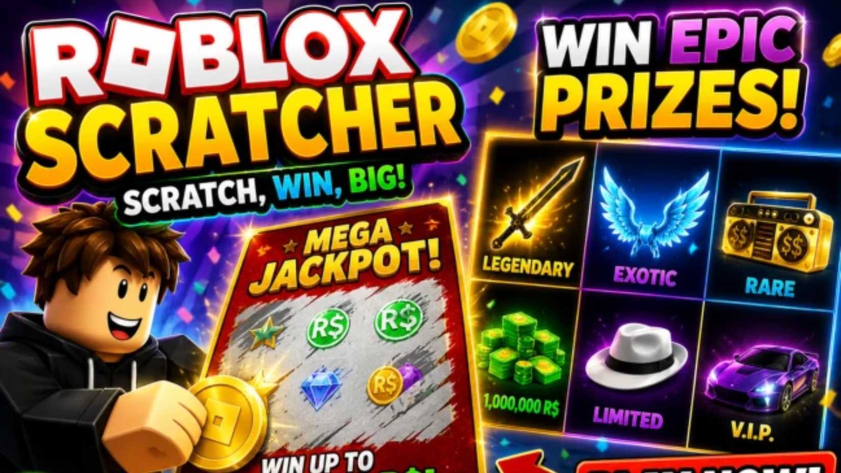 Novos códigos de Roblox impulsionam a diversão em jogos como Scratch to Riches