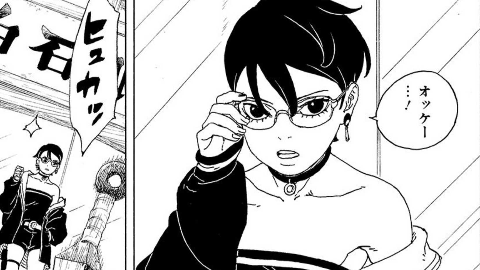 Novo arco de Boruto focará em Sarada Uchiha e revela detalhes de chapter 35