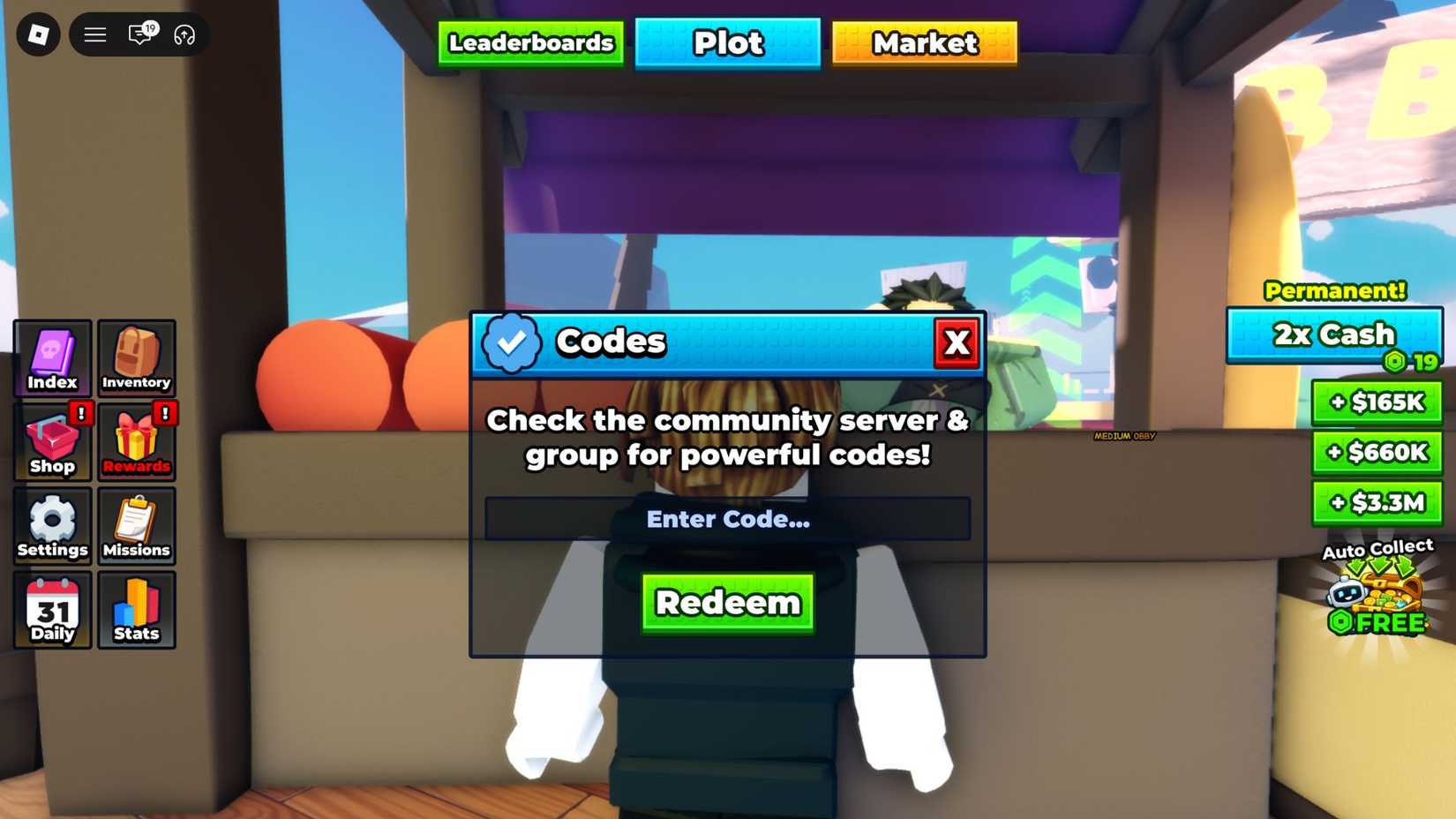 Códigos gratuitos para colecionar animes, games e filmes no Roblox