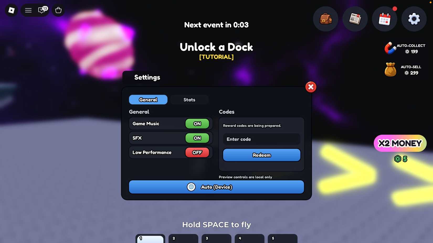 Códigos de desafios e recompensas em Mine a Planet no Roblox
