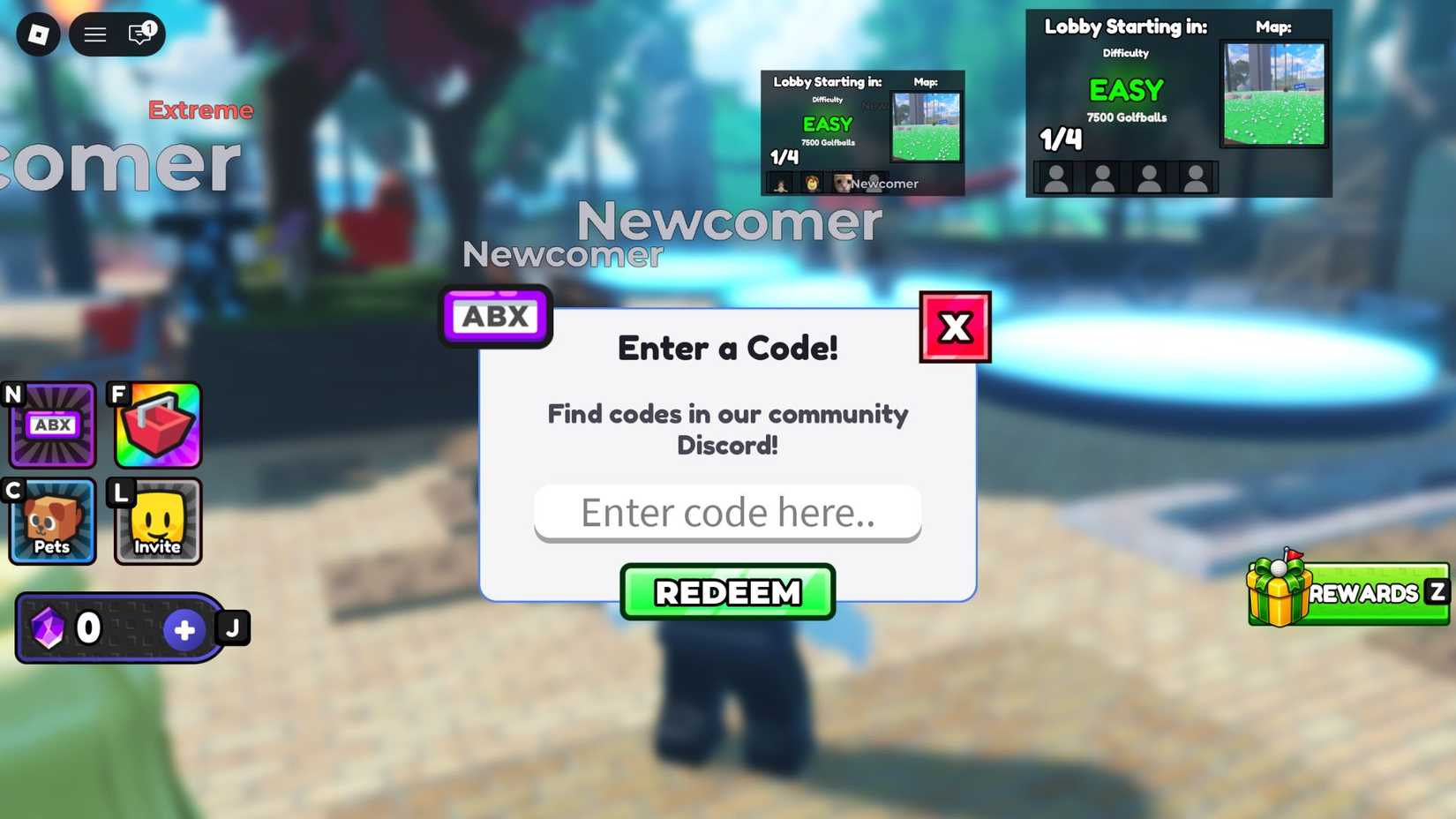 Como ganhar fragmentos grátis em Clean the Golf Yard no Roblox