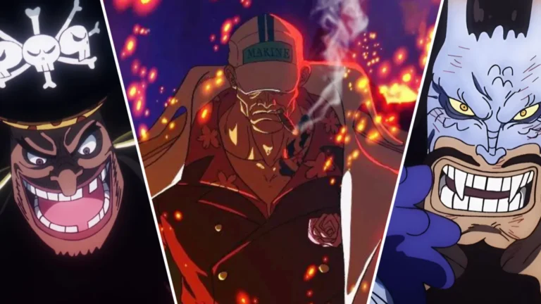 Os piratas mais fortes de One Piece que podem rivalizar com os almirantes da Marinha