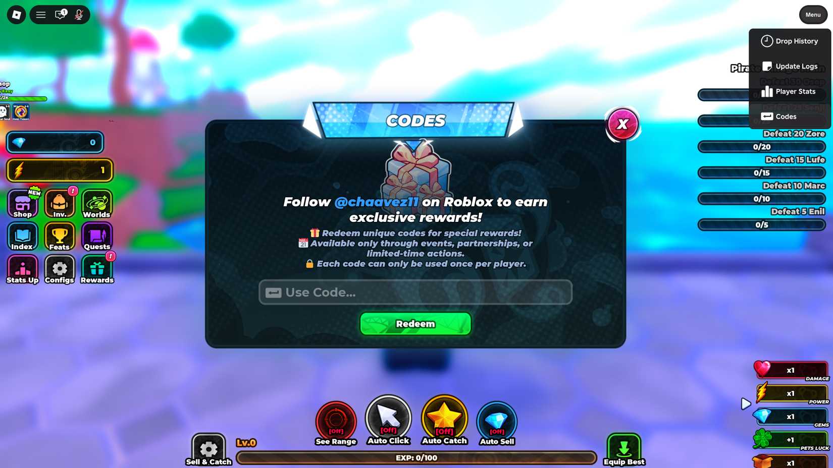 Novo jogo de Roblox conquista fãs de animes com códigos de recompensa exclusivos
