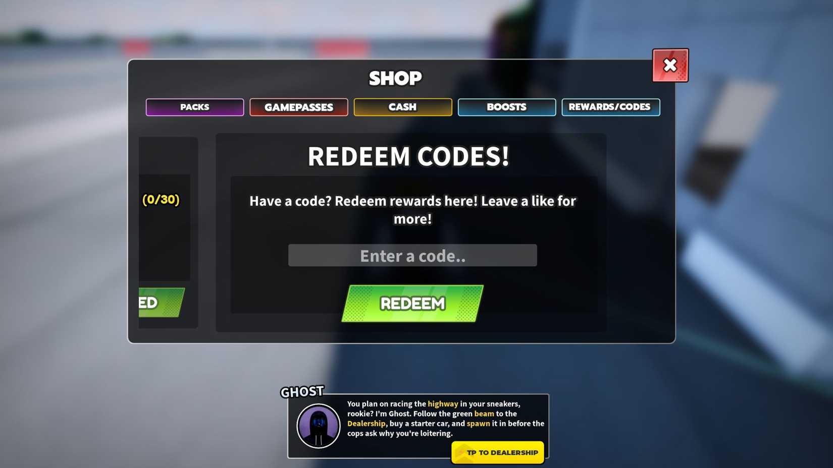 Códigos Gratuitos para Ghost Driver no Roblox: Como Aproveitar as Recompensas
