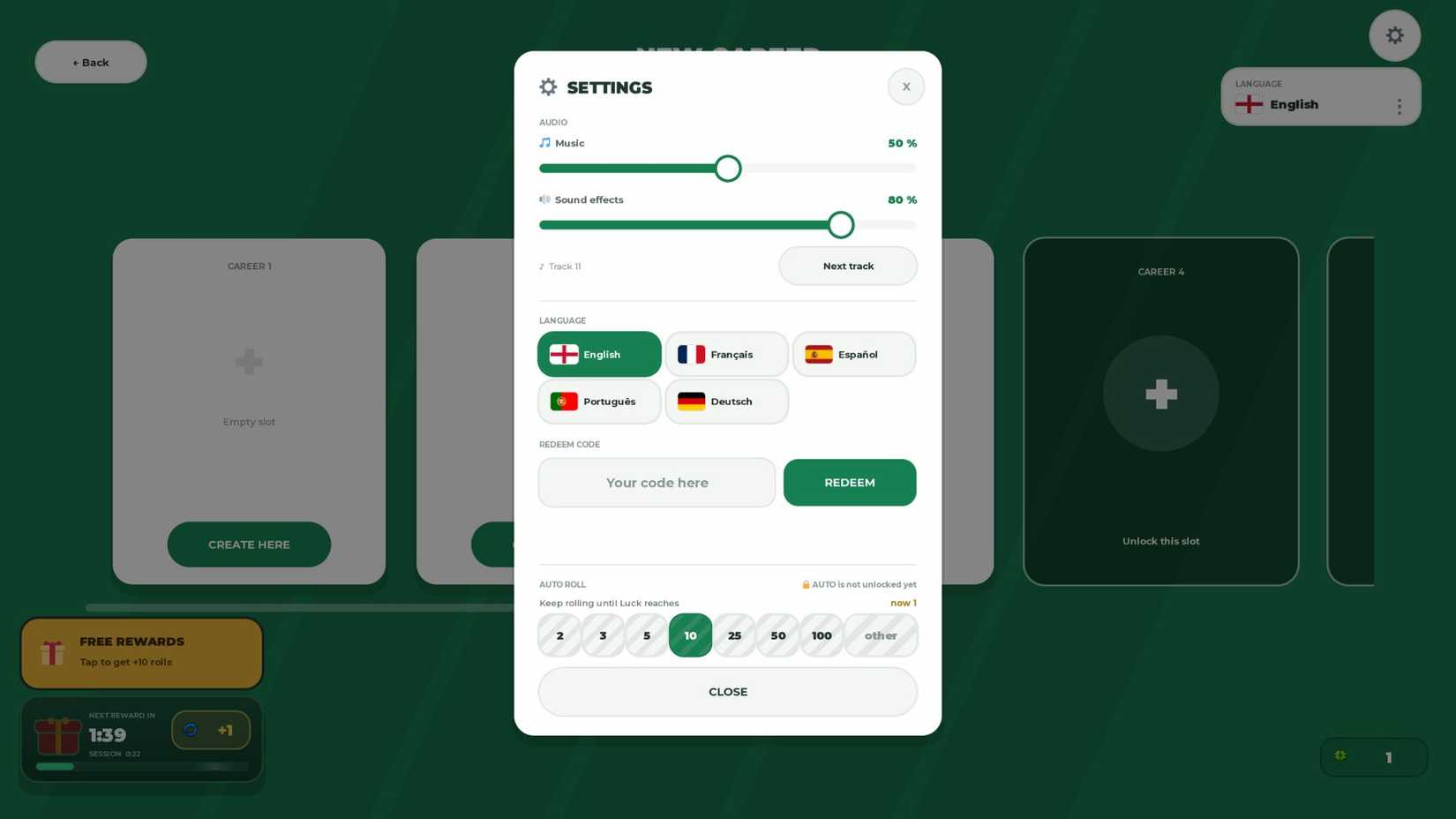 Novos códigos gratuitos em Roblox aumentam chances no jogo Start Your Soccer Career