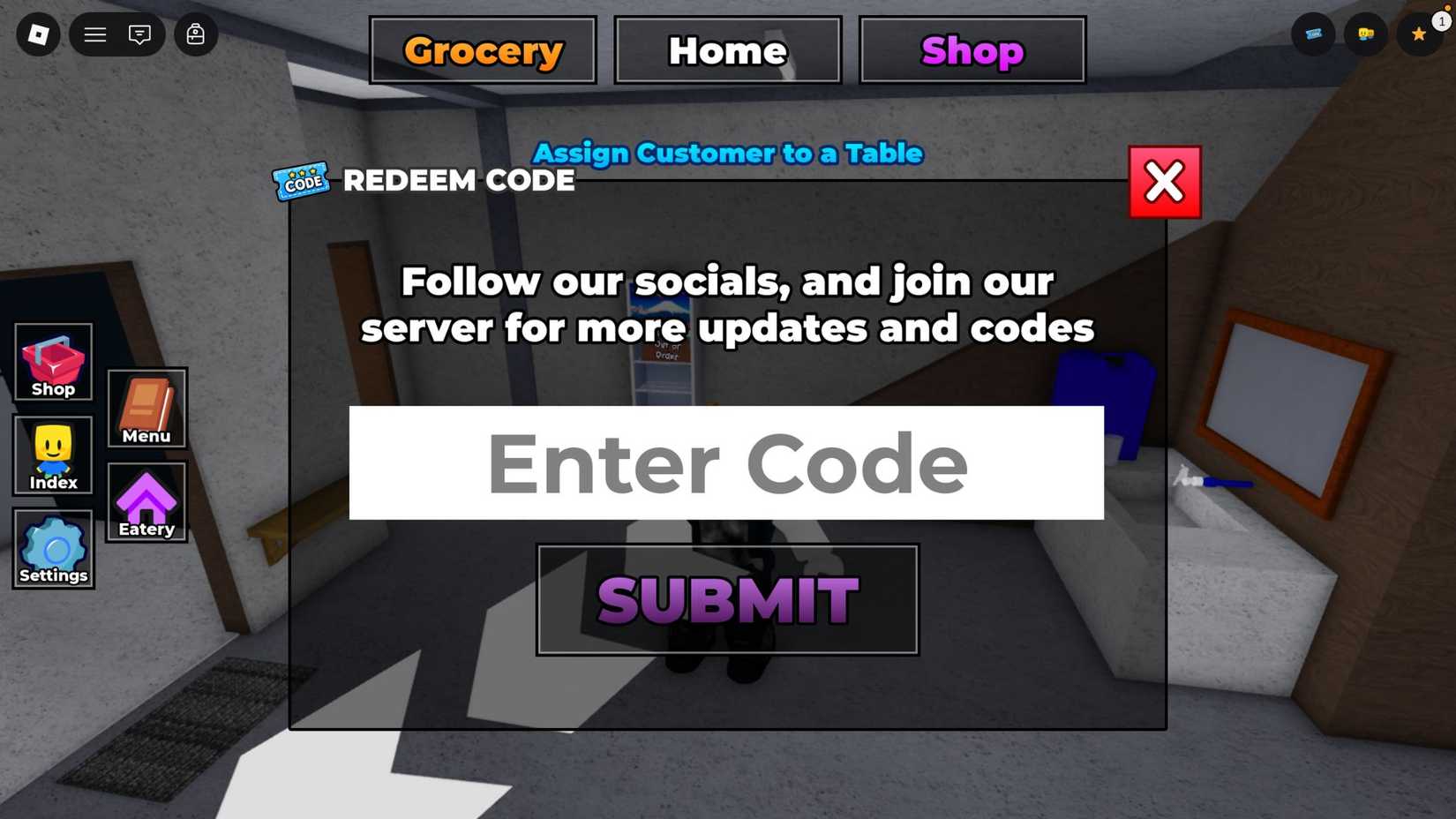 Como obter códigos gratuitos em Karinderya no Roblox para avançar mais rápido