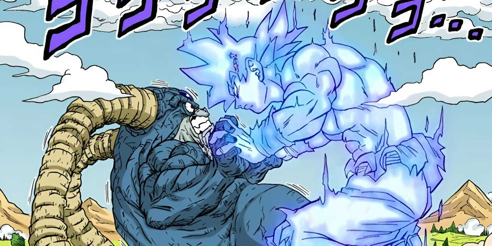 Goku volta a usar a Forma Ultra Instinct Perfeita em versão gigante em novo jogo de anime