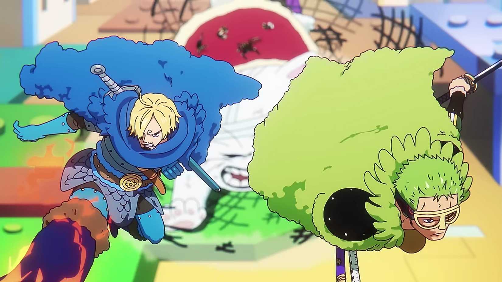 Zoro e Sanji ganham novo nível de poder em One Piece