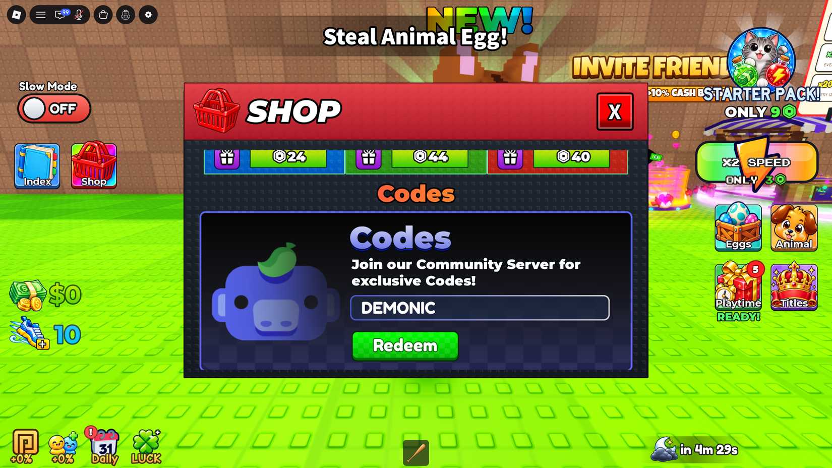 Roblox lança jogo estranha de roubo de ovos de animais que conquista jogadores