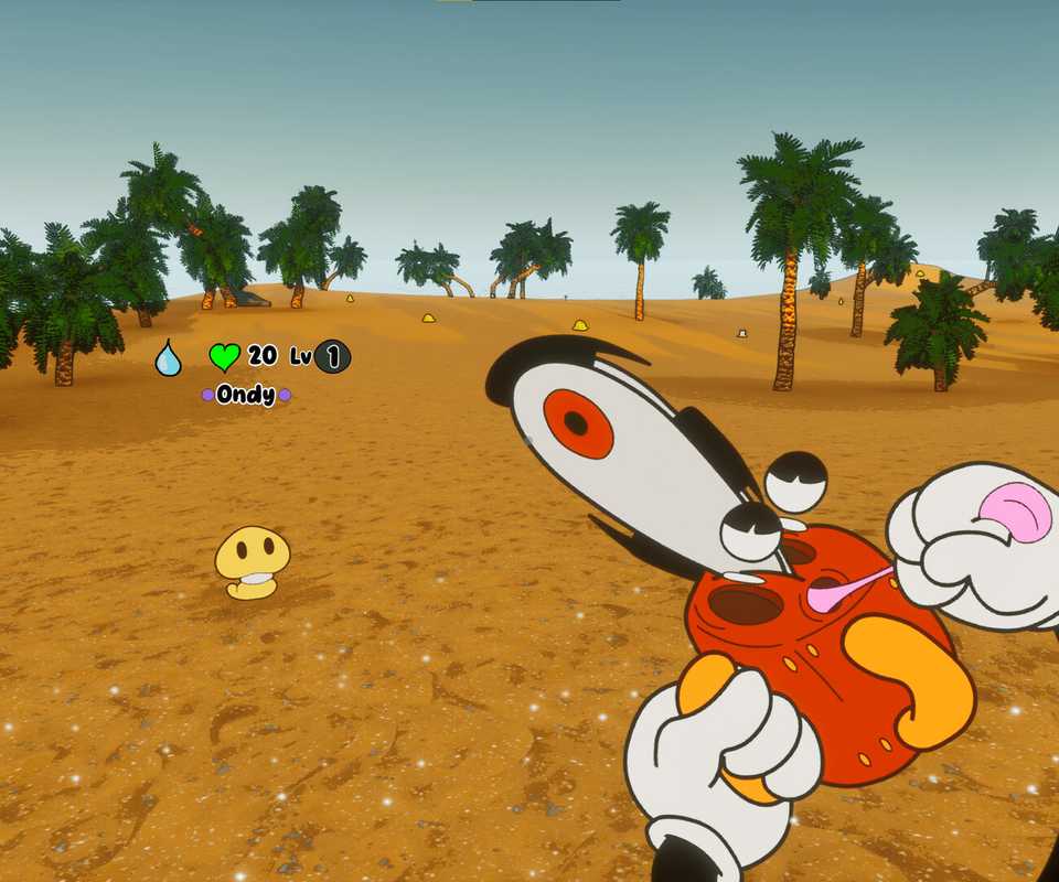 Novo jogo de survival no Steam combina estética de Cuphead com mundo inspirado em Minecraft