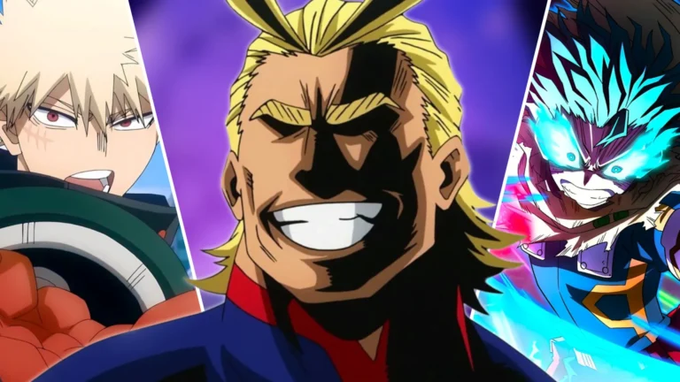 Os Heróis Mais Poderosos Que Herdam o Legado de All Might em My Hero Academia