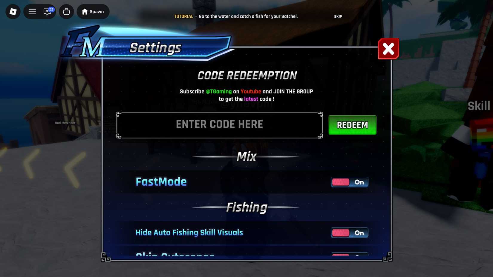 Códigos de Fishing Master no Roblox: dicas para conquistar grandes peixes e recompensas grátis