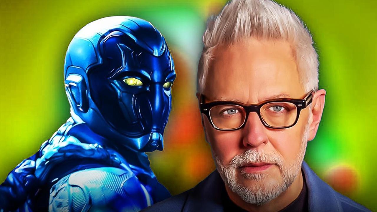 James Gunn ignora oficialidade do Blue Beetle na continuidade do DCU após três anos