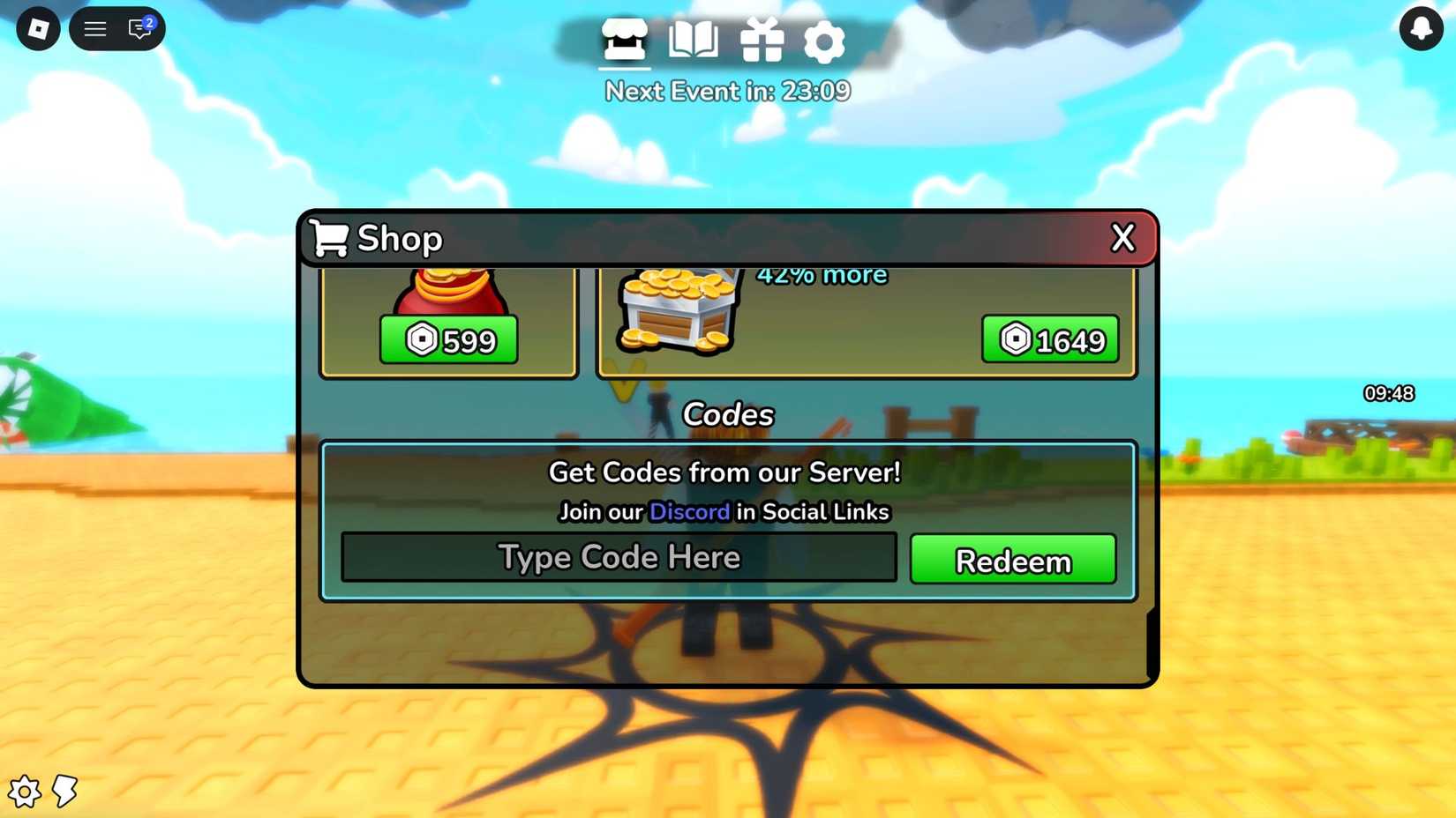 Todos os Códigos Ativos de Deep Fishing no Roblox